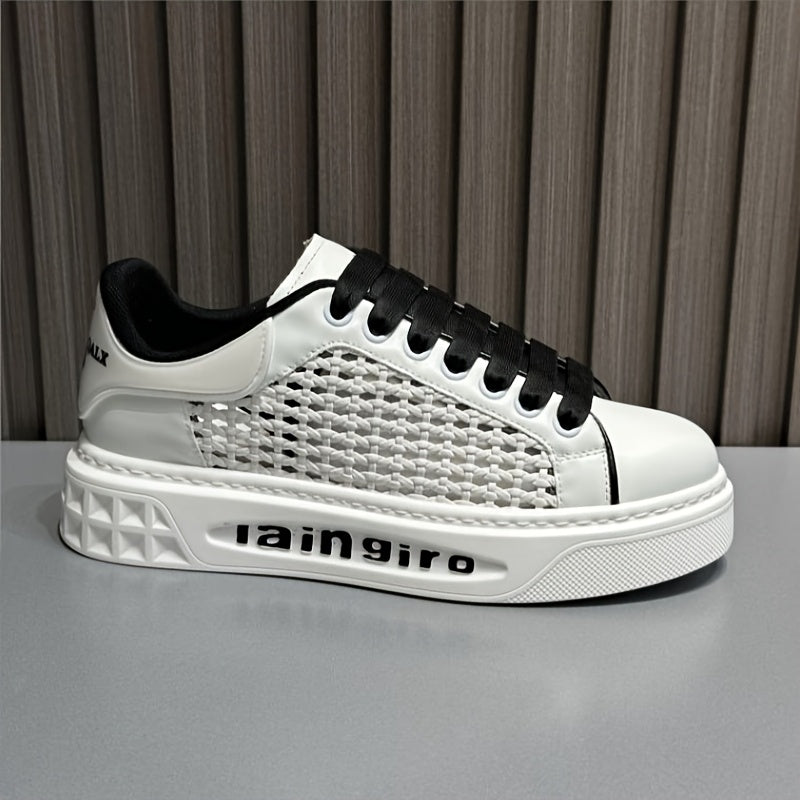 Atmungsaktive Herren Mesh Freizeit Outdoor Sneaker, bequeme und leichte trendige Schuhe