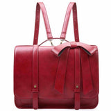 Corina — Bleu-Rose Retro Twist Bag