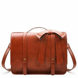 Corina — Bleu-Rose Retro Twist Bag