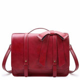 Corina — Bleu-Rose Retro Twist Bag
