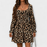 Katarina | Kratak haljina sa leopard printom