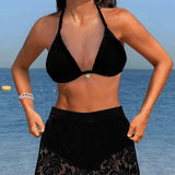 Elegantni čipkasti bikini set