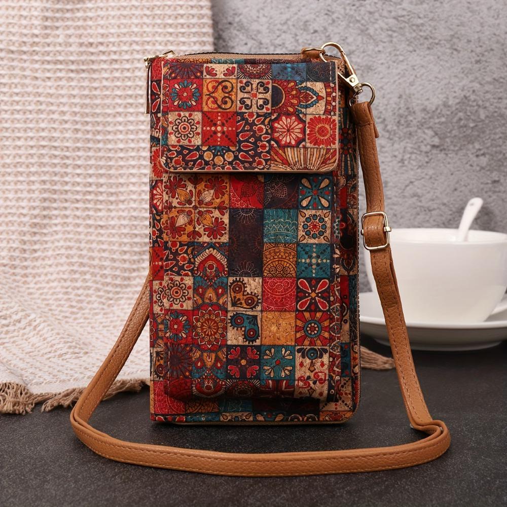 Natalia — Boho Cvjetna Rame Torba