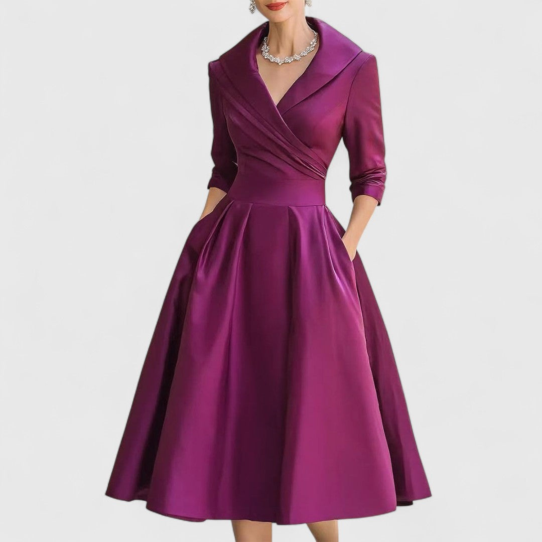 Marley Quinn - Elegant Midi Dress