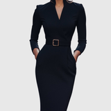 Claribel - Elegantna Midi Haljina