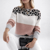 Ophélie | Elegantni leopardimuster džemper