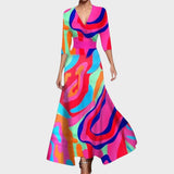 Isadora | Premium ručno rađena maxi haljina