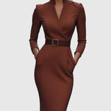 Claribel - Elegantna Midi Haljina