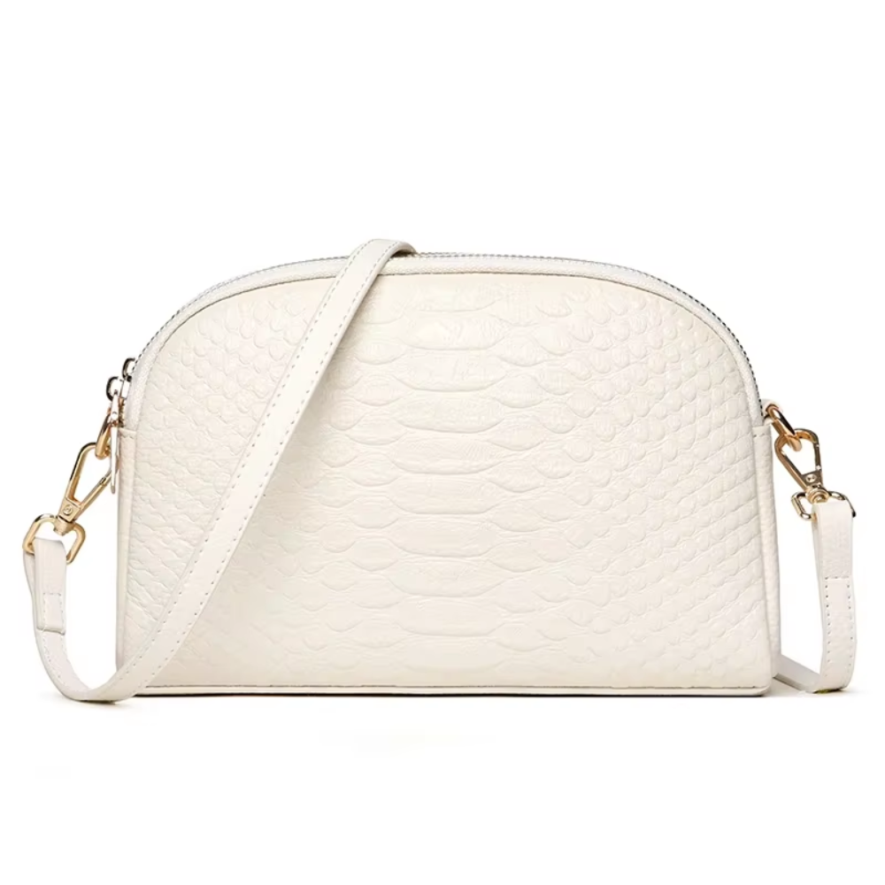 Cora — Mini Crossbody Torba s Egzotičnom Teksturom