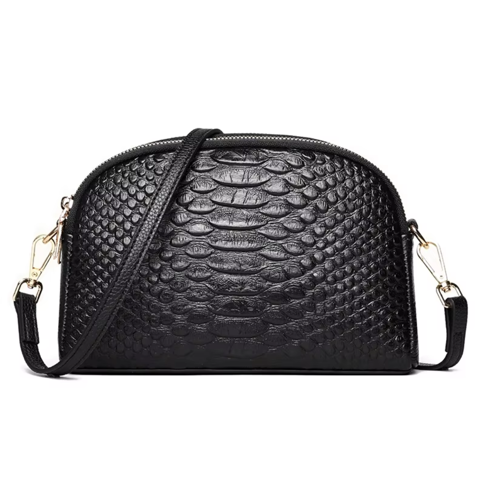 Cora — Mini Crossbody Torba s Egzotičnom Teksturom