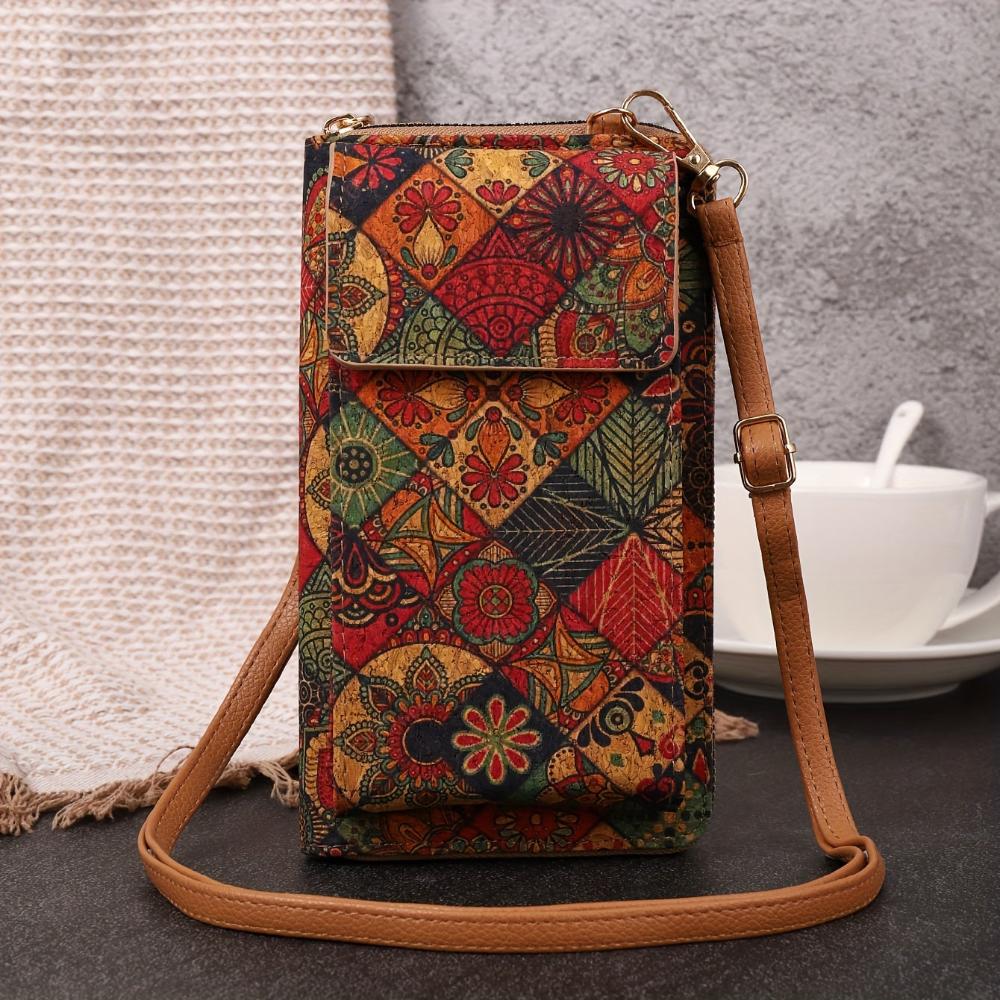 Natalia — Boho Cvjetna Rame Torba