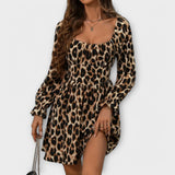 Katarina | Kratak haljina sa leopard printom