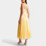 Adriana | Plisirana maxi haljina