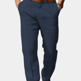 Frank | PREMIUM LANENE PANTALONE ZA MUŠKARCE (SA RUPAMA ZA PODEŠAVANJE PANTALONA)