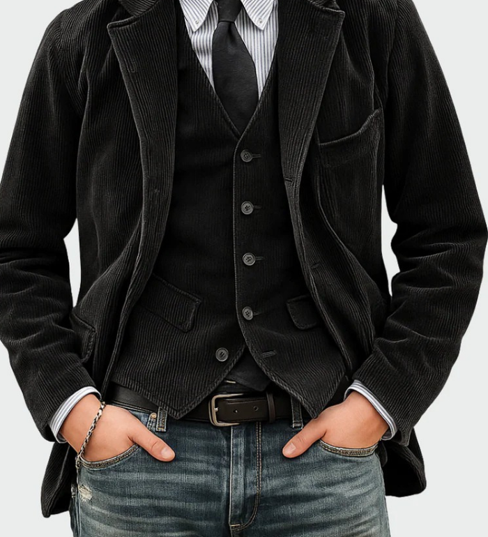 VITHONA | 2-dijelno Odijelo: Blazer i Prsluk