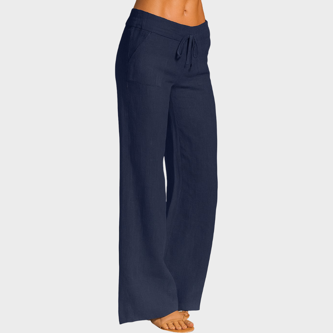 Lili | Ženske lanene pantalone