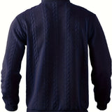 VITHONA | Pleteni Zip-Up Džemper