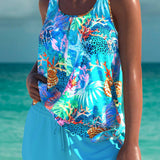 VITHONA | Trudy — Elegantni tankini sa efektom ravnog stomaka i šortsom