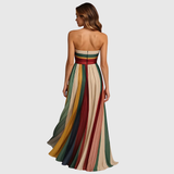 Isola - Elegantna Večernja Haljina s Plisiranim Detaljima