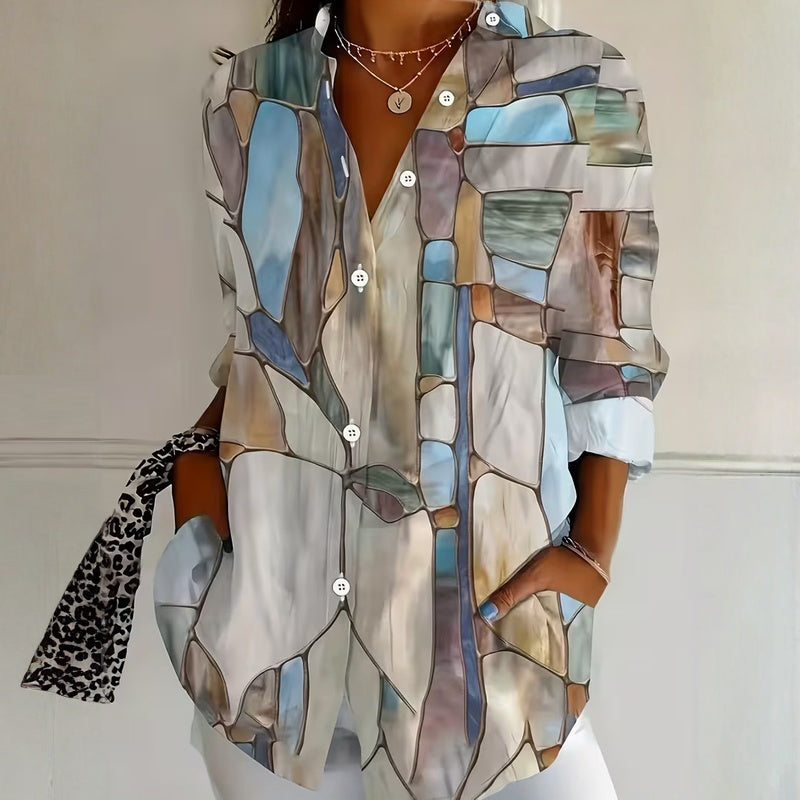 Lara | Vintage udobna bluza