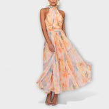 Karla | Akvarel Maxi haljina