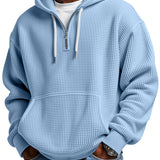 Marek™ | Bluza Waflowa z Zamkiem