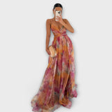 Bella | Maksikleid od laganog materijala
