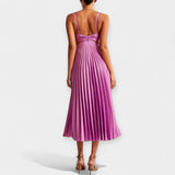 Adriana | Plisirana maxi haljina