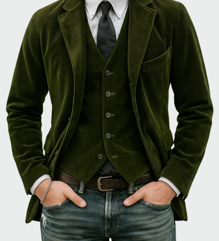 VITHONA | 2-dijelno Odijelo: Blazer i Prsluk