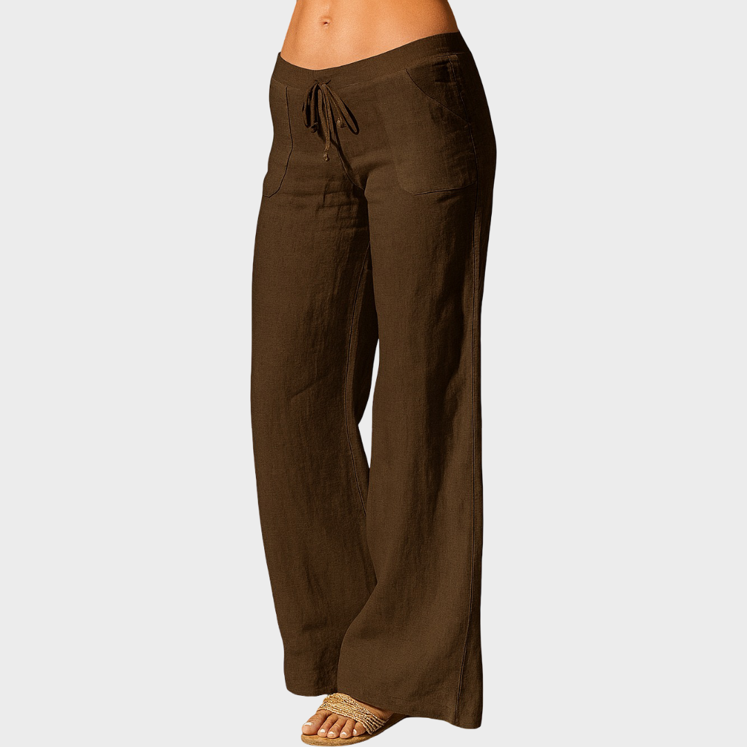 Lili | Ženske lanene pantalone
