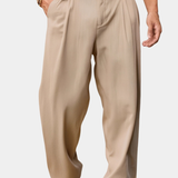 Niccolo | Široke Lanene Pantalone
