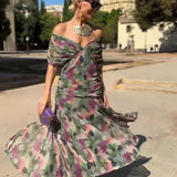Louise | Elegantna Maxi Pidžama Haljina sa V-Izrezom