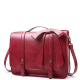 Corina — Bleu-Rose Retro Twist Bag