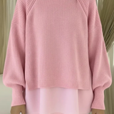 Casilda™ | Sweter z Efektem Dwóch Części