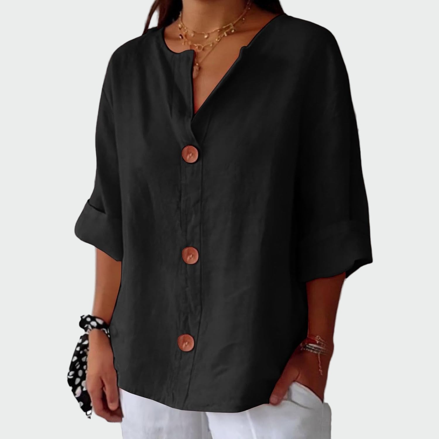 Frida | Lagana teksturirana bluza