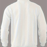 VITHONA | Pleteni Zip-Up Džemper