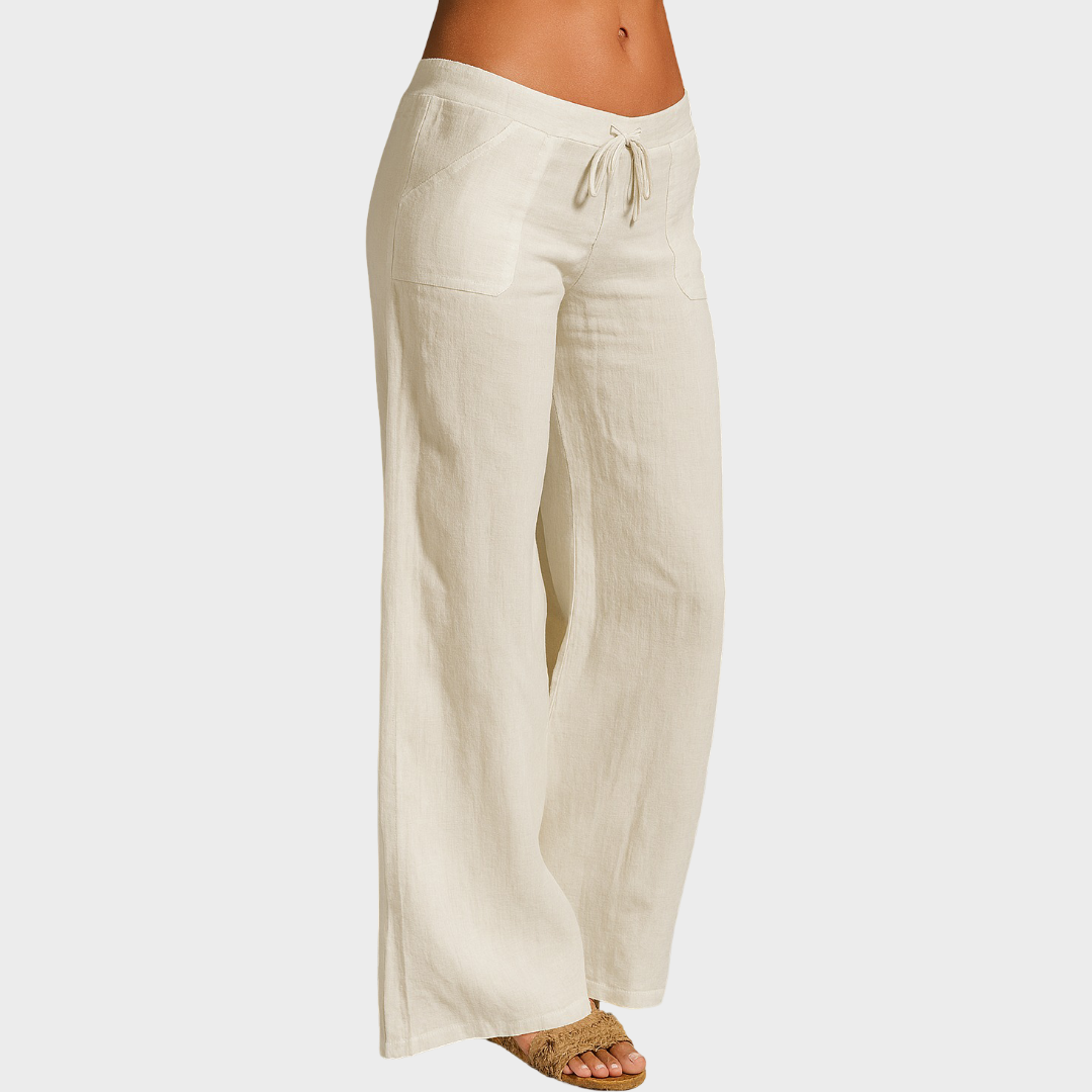 Lili | Ženske lanene pantalone