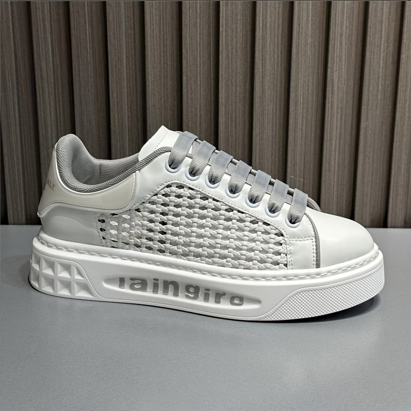Atmungsaktive Herren Mesh Freizeit Outdoor Sneaker, bequeme und leichte trendige Schuhe
