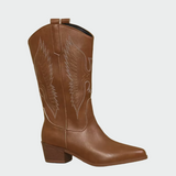 Cvetka | Elegantne svakodnevne cowboy čizme od kože
