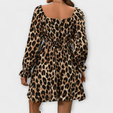 Katarina | Kratak haljina sa leopard printom