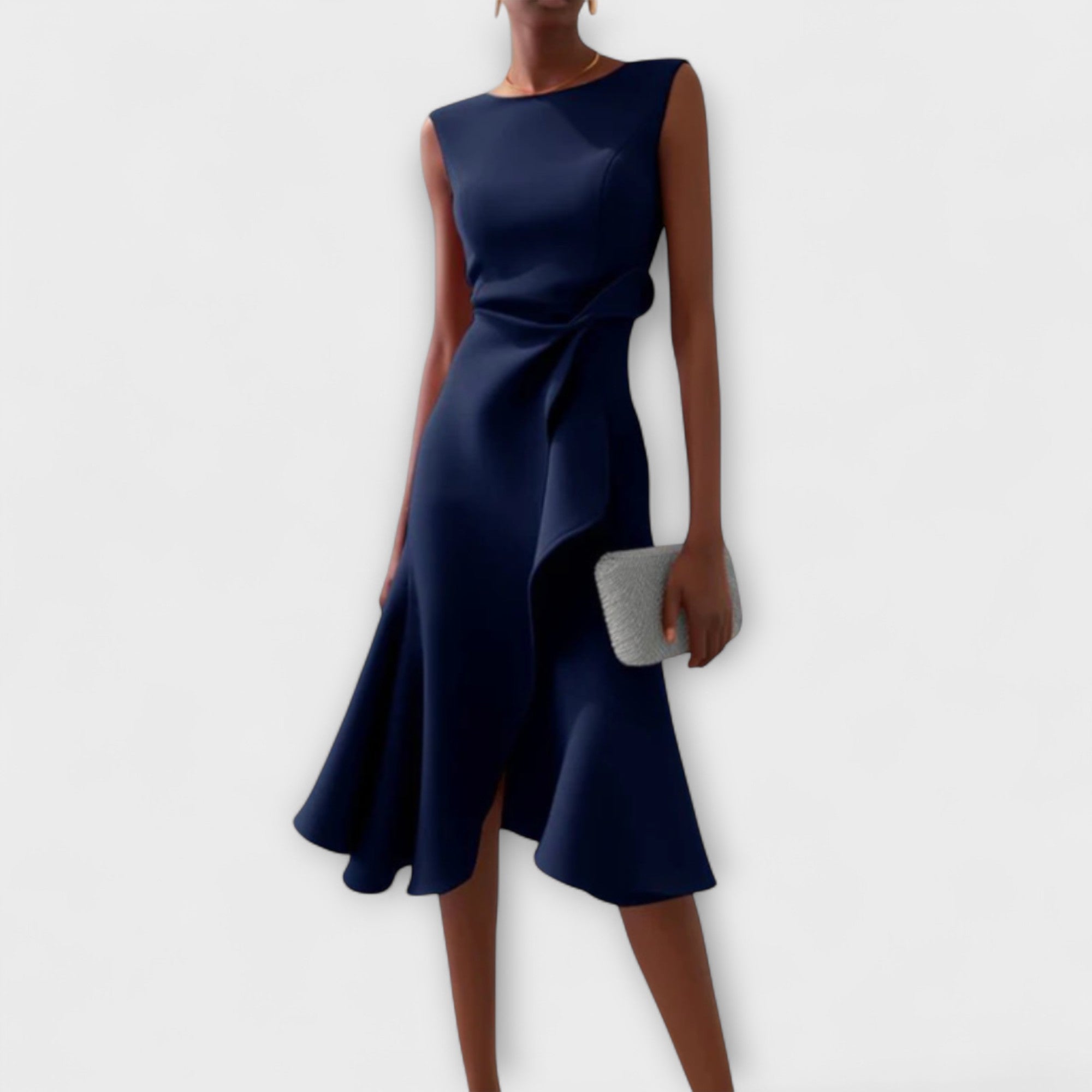Ariana - Plissé Midi Dress