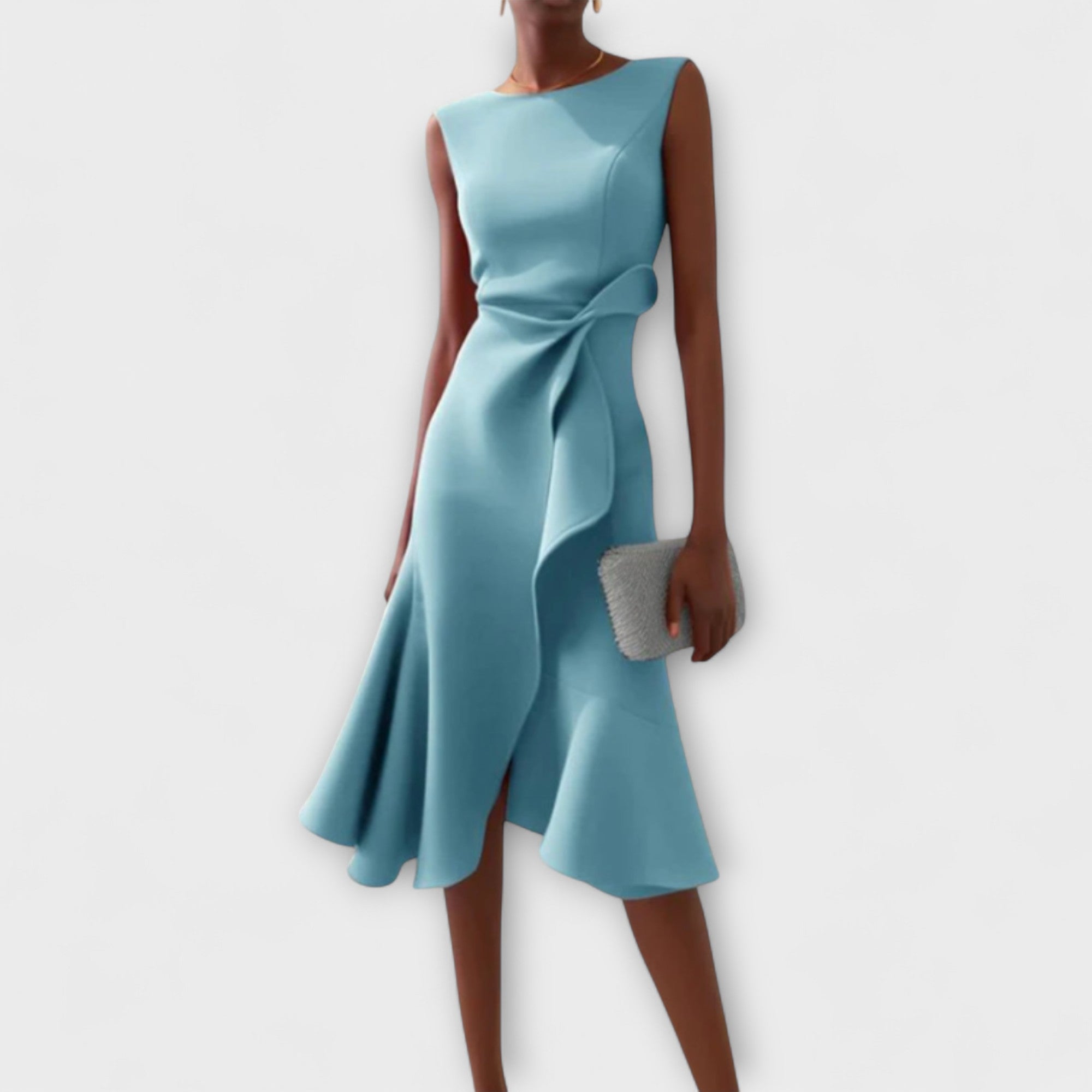 Ariana - Plissé Midi Dress