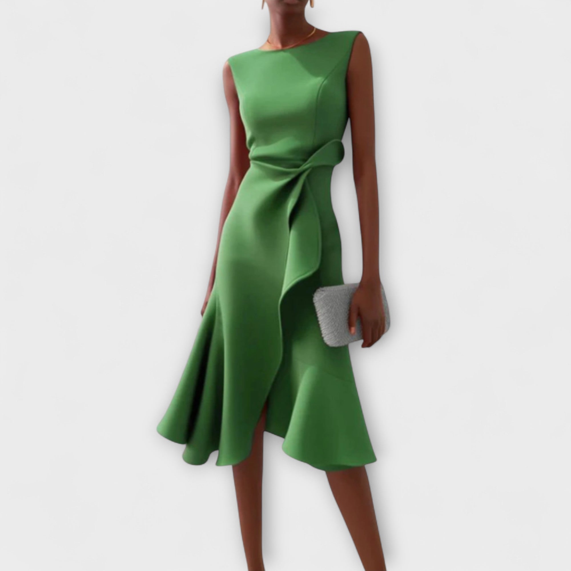 Ariana - Plissé Midi Dress