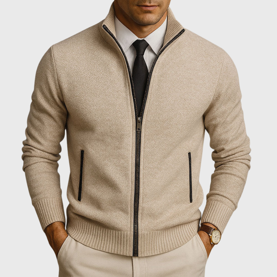 Leandro | Merino vuna kardigan