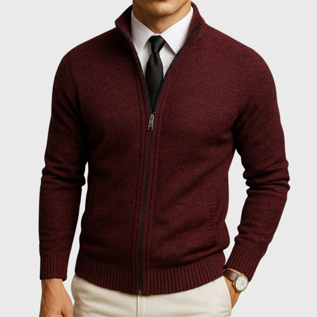 Leandro | Merino vuna kardigan