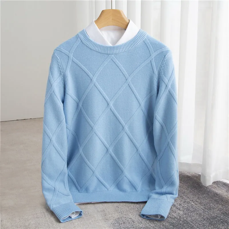 Norvald | Kašmir Argyle Džemper