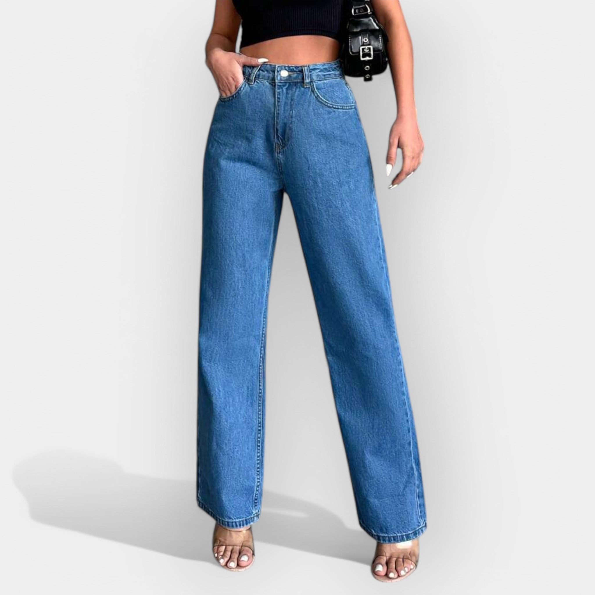 Anaïs | Pantalone sa visokim strukom