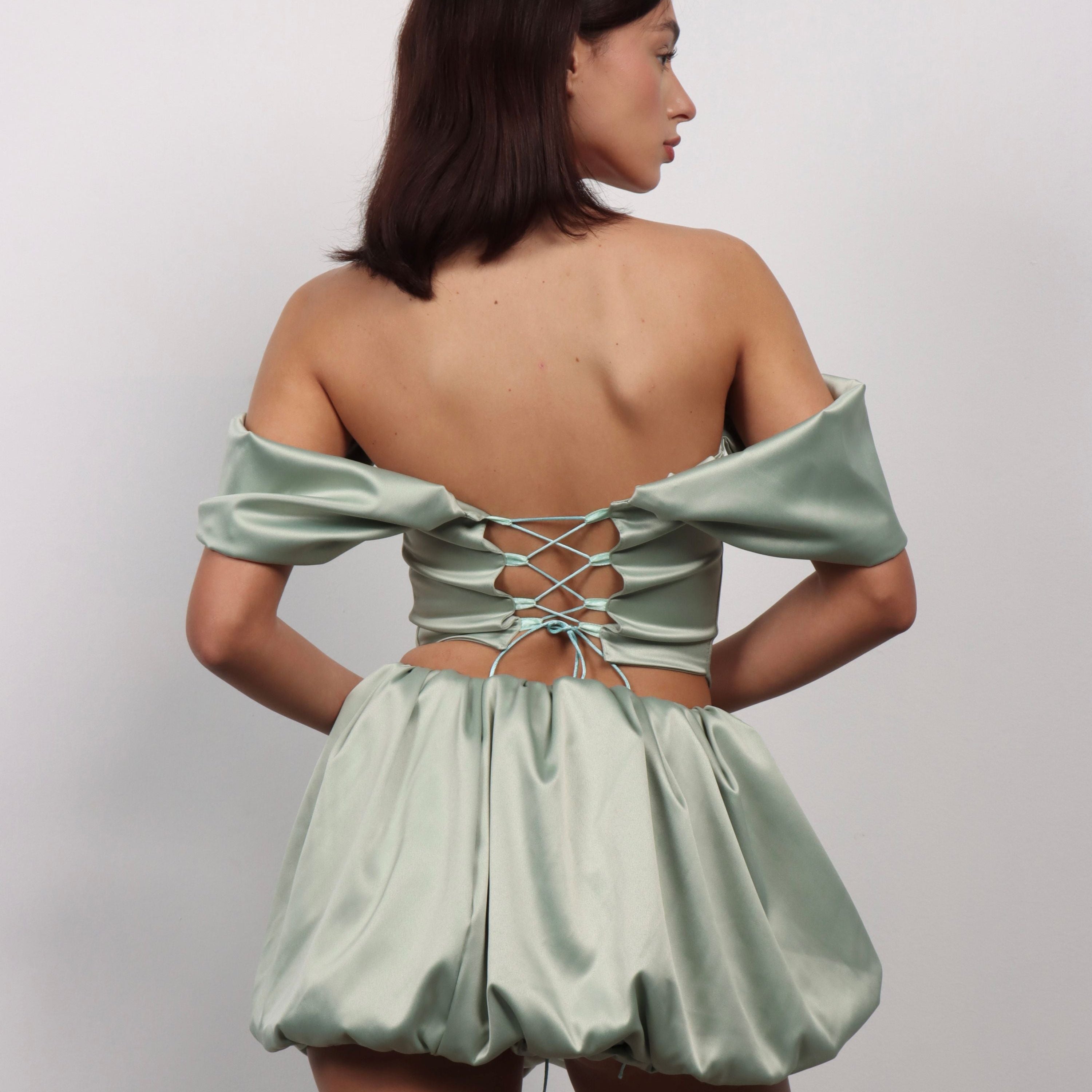 VITHONA | Bloom Puff Suknja