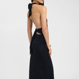 Lerata | elegantna maxi haljina sa kragnom