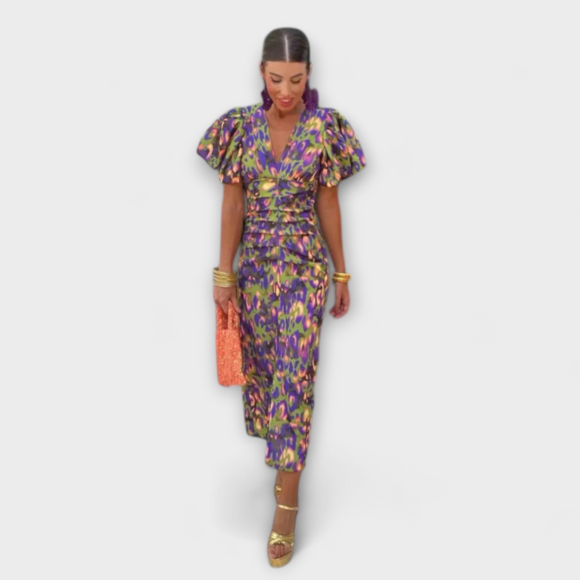 Vanessa | Elegantna haljina sa V-dekolteom